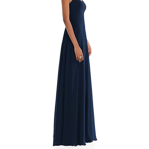 Dessy Bridesmaid Dress AFTER SIX · STYLE 1558 · LUX CHIFFON - Picture 3 of 3
